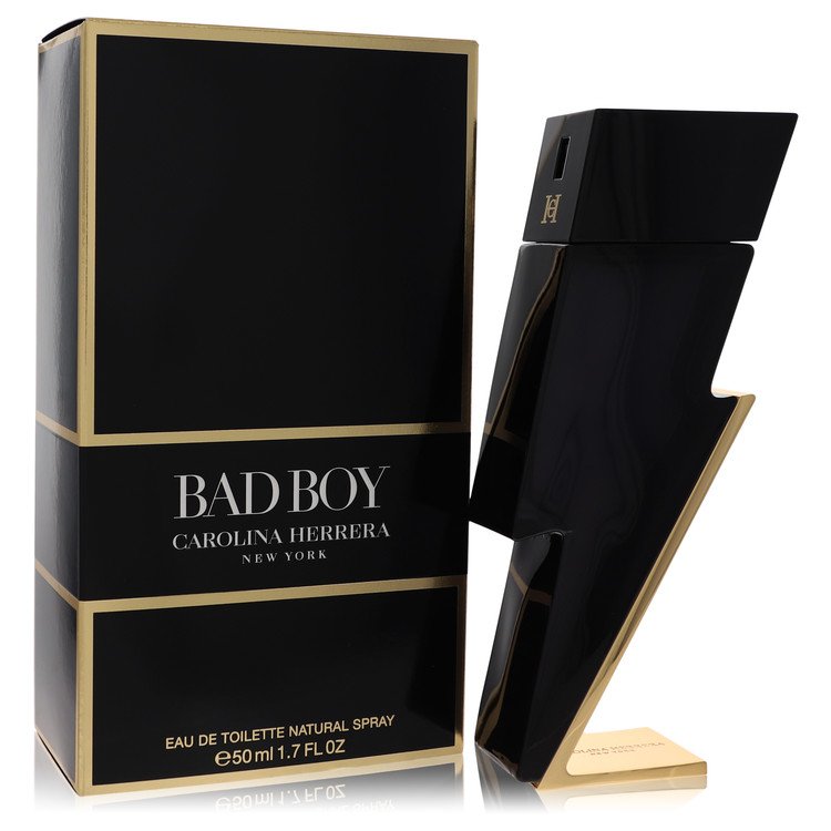 Bad Boy by Carolina Herrera Eau De Toilette Spray 1.7 oz Bad Boy by Carolina Herrera Eau De Toilette Spray 1.7 oz